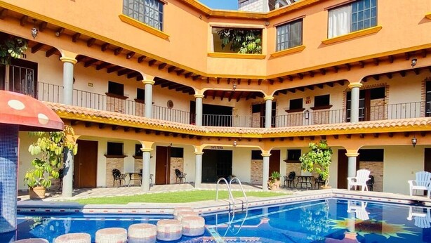Interior detail - Hotel Santa Cruz (Yautepec)