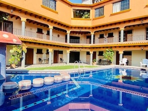 Interior detail - Hotel Santa Cruz (Yautepec)