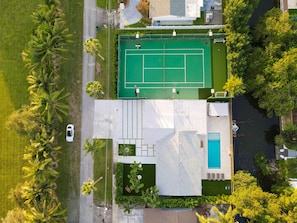 Tennis court - TENNIS COURT VILLA (Ojus)