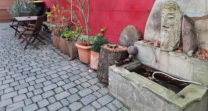 Ferienhaus 'Traumhafte Lage am Rhein' mit Garten, Terrasse und WLAN