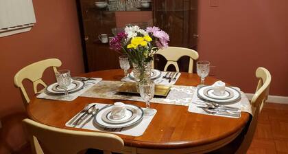 Relax and rejuvenate in this Hideaway Apartment close to public transportation .