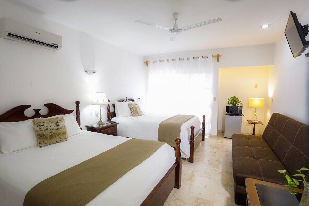 Free WiFi, bed sheets