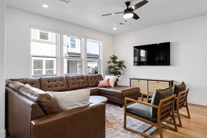 Townhome, 4 Bedrooms | Living area | Smart TV, streaming services - Desert Color Hideaway by RedAwning (St. George)
