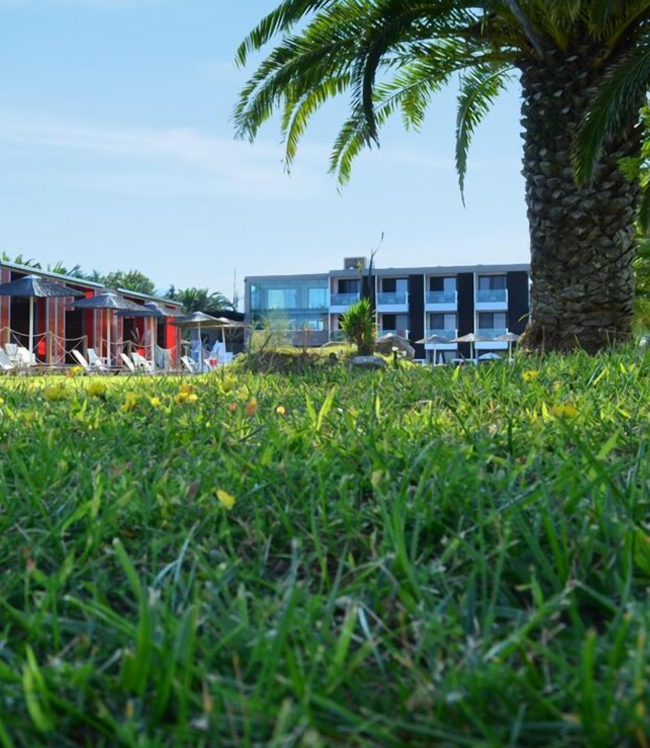 Majoituspaikan julkisivu