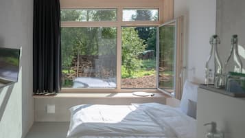 Zimmer, Gartenblick | Kostenloses WLAN, Bettwäsche