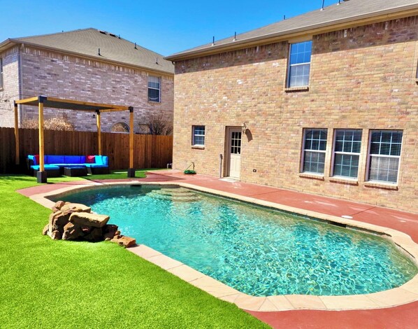 Alberca al aire libre 