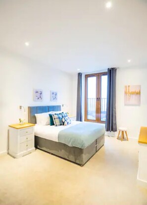 Departamento | 1 habitación, tabla de planchar con plancha, wifi gratis y ropa de cama 