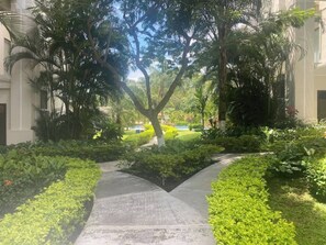 Overnattingsstedets uteområder