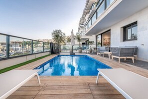 Exterior - luxury garden apartment heated pool (Tiberias)