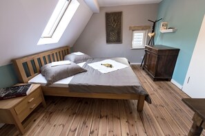 2 Schlafzimmer, Schreibtisch, kostenloses WLAN, Bettwäsche