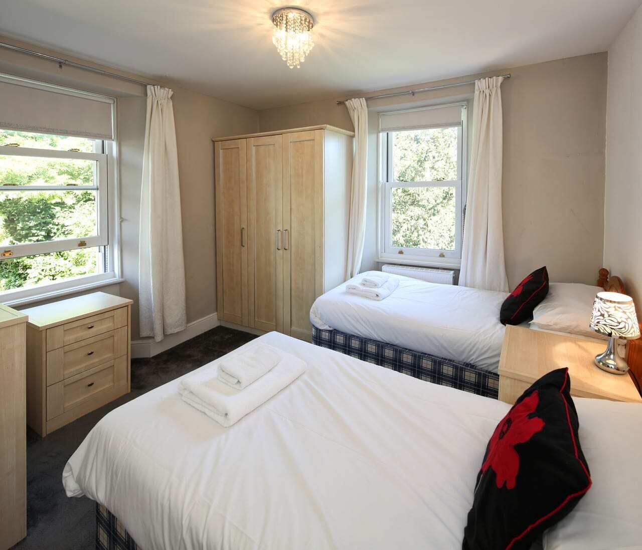 8 bedrooms, iron/ironing board, travel crib, free WiFi