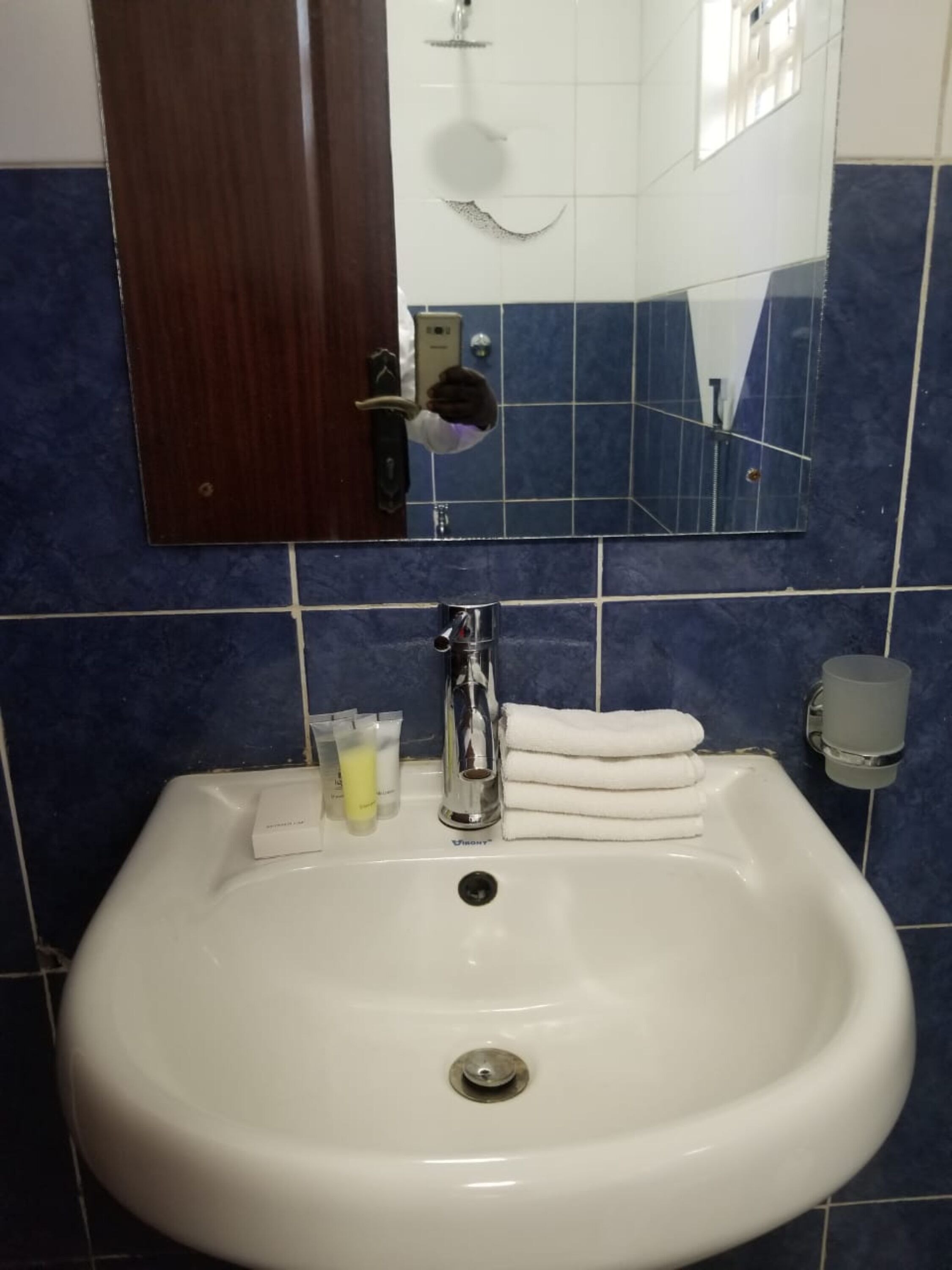 shower, slippers, towels