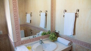 مجففات شعر، مراحيض شطف، مناشف، صابون