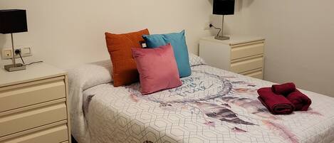 1 bedroom, iron/ironing board, travel crib, free WiFi