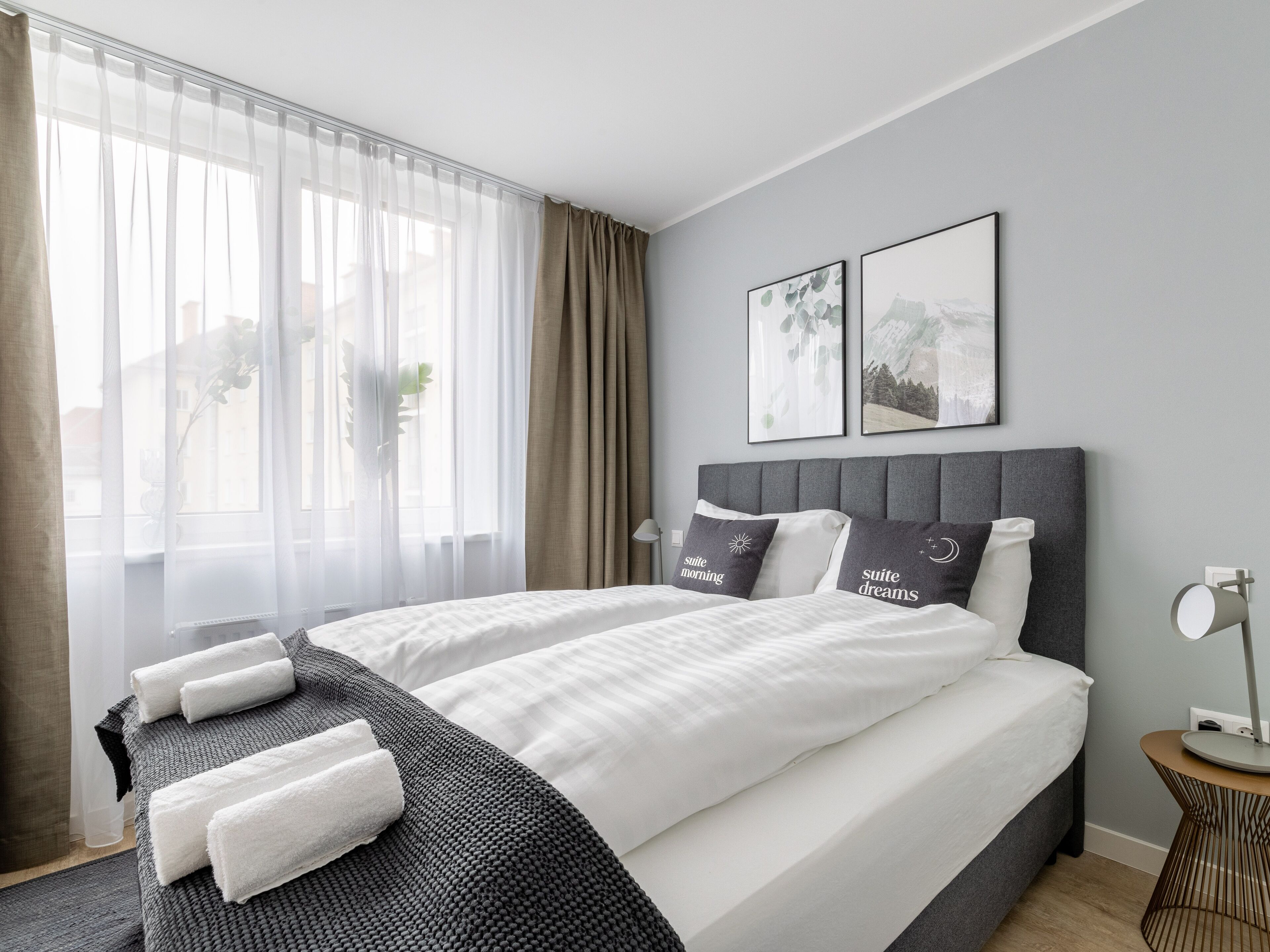 Suite M | Individually furnished, desk, laptop workspace, free WiFi