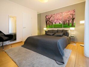 1 Schlafzimmer, kostenloses WLAN, Bettwäsche