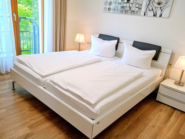 1 chambre, accès au Wi-Fi (inclus), literie fournie