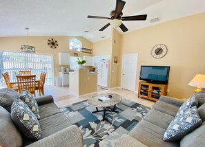 Hus, flere senger (Mike's Southern Dunes Vacation Home ) | Oppholdsrom