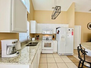 Hus, flere senger (Mike's Southern Dunes Vacation Home ) | Eget kjøkken