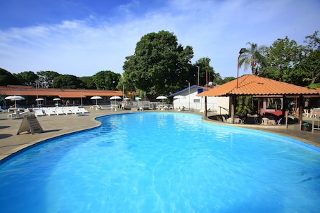 Terrace/patio. Hotel Sesi Aruanã