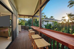 Terrace/patio - Makana Hale close to Grand Hyatt By Suite Paradise (Koloa)