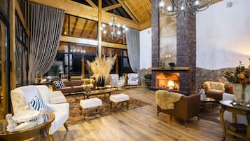 Sala de estar en el lobby