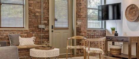 Televisie en een kantoor