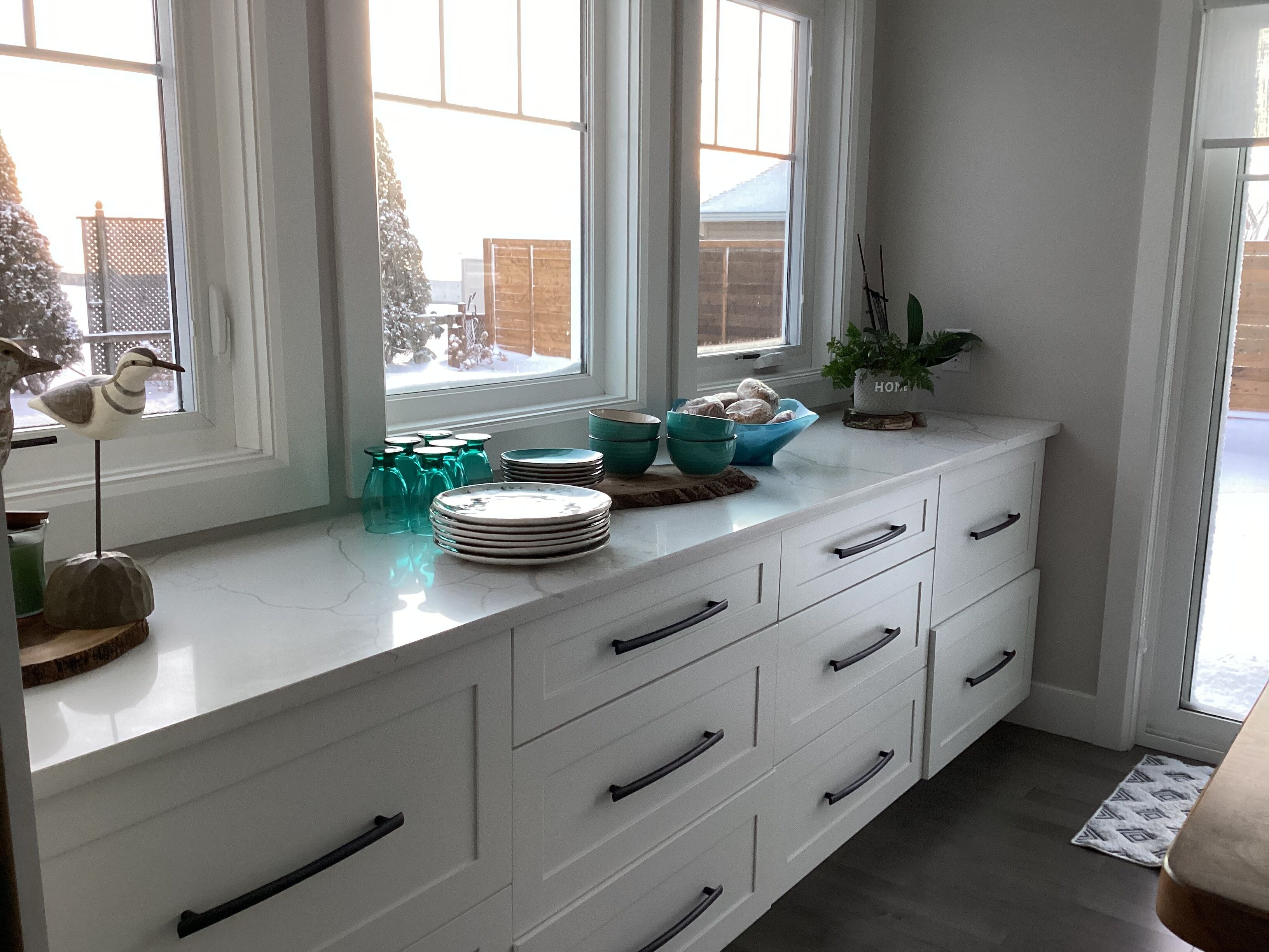 Lots of counter space