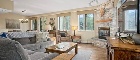 تلفزيون، مدفأة