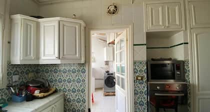 A very nice and well equipped apartment with parking