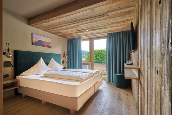 Appart'hôtel Deluxe, 2 chambres, balcon | Wi-Fi gratuit, draps fournis