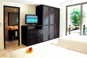 2 soverom, safe på rommet, strykejern/-brett og wi-fi (inkludert)