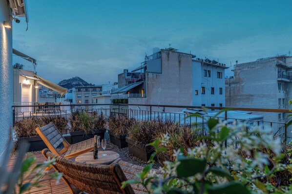 浪漫雙人房 | 露台/庭院