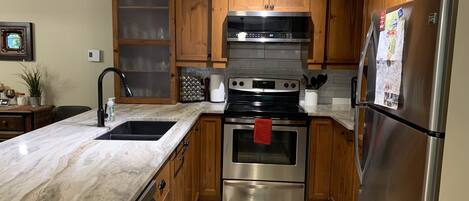 Microwave, oven, dishwasher, highchair