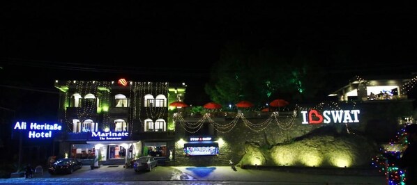 Fachada del alojamiento