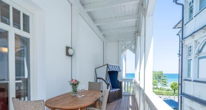 Vacation rental with ocean view, 2 bedrooms, and a balcony