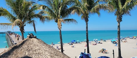 Beach nearby, beach towels