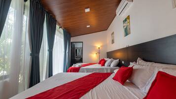 4 bedrooms, in-room safe, free WiFi, bed sheets