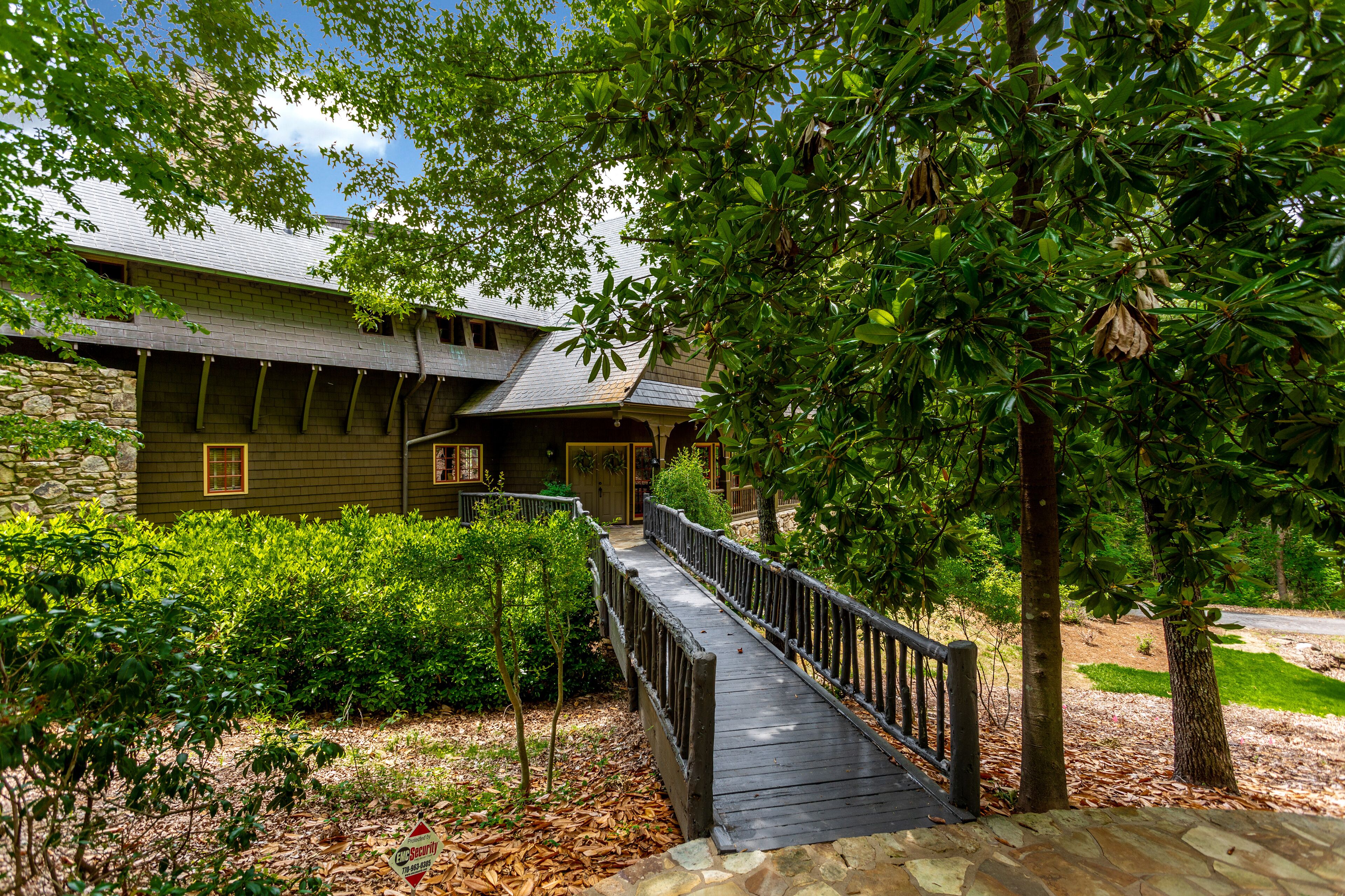 Majoituspaikan julkisivu