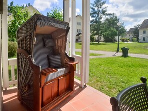 Property grounds - Comfort plus vacation apartment with 1 bedroom and terrace on the first floor (Ostseebad Binz)