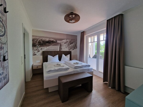 1 Schlafzimmer, kostenloses WLAN, Bettwäsche