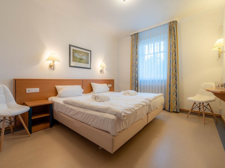 Komfort Ferienwohnung Mit 1 Schlafzimmer Und Balkon Im Obergeschoss - Binz
