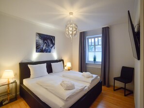1 Schlafzimmer, kostenloses WLAN, Bettwäsche