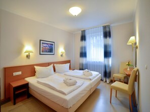 1 Schlafzimmer, kostenloses WLAN, Bettwäsche