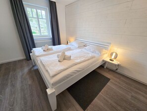 1 Schlafzimmer, kostenloses WLAN, Bettwäsche