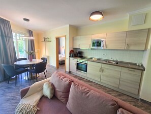 Interior - Comfort apartment with 1 bedroom and terrace on the first floor (Ostseebad Binz)