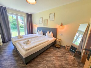 1 Schlafzimmer, kostenloses WLAN, Bettwäsche