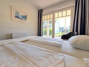 1 Schlafzimmer, kostenloses WLAN, Bettwäsche