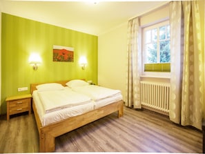 1 Schlafzimmer, kostenloses WLAN, Bettwäsche
