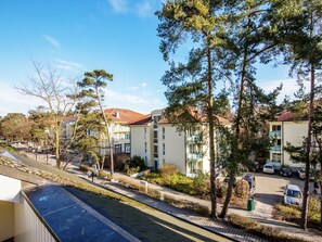 Blick von der Unterkunft